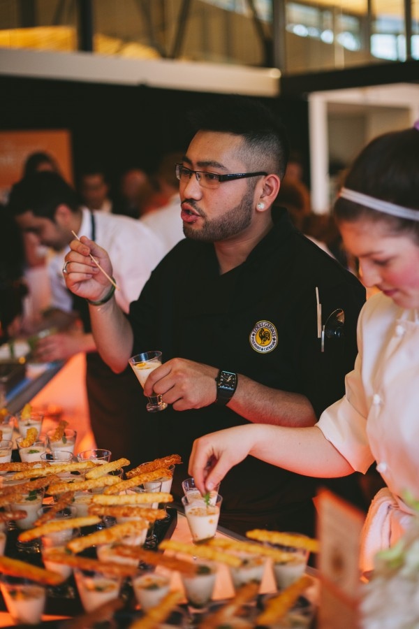 Sous Chef, Jaq Amon, doing his thing